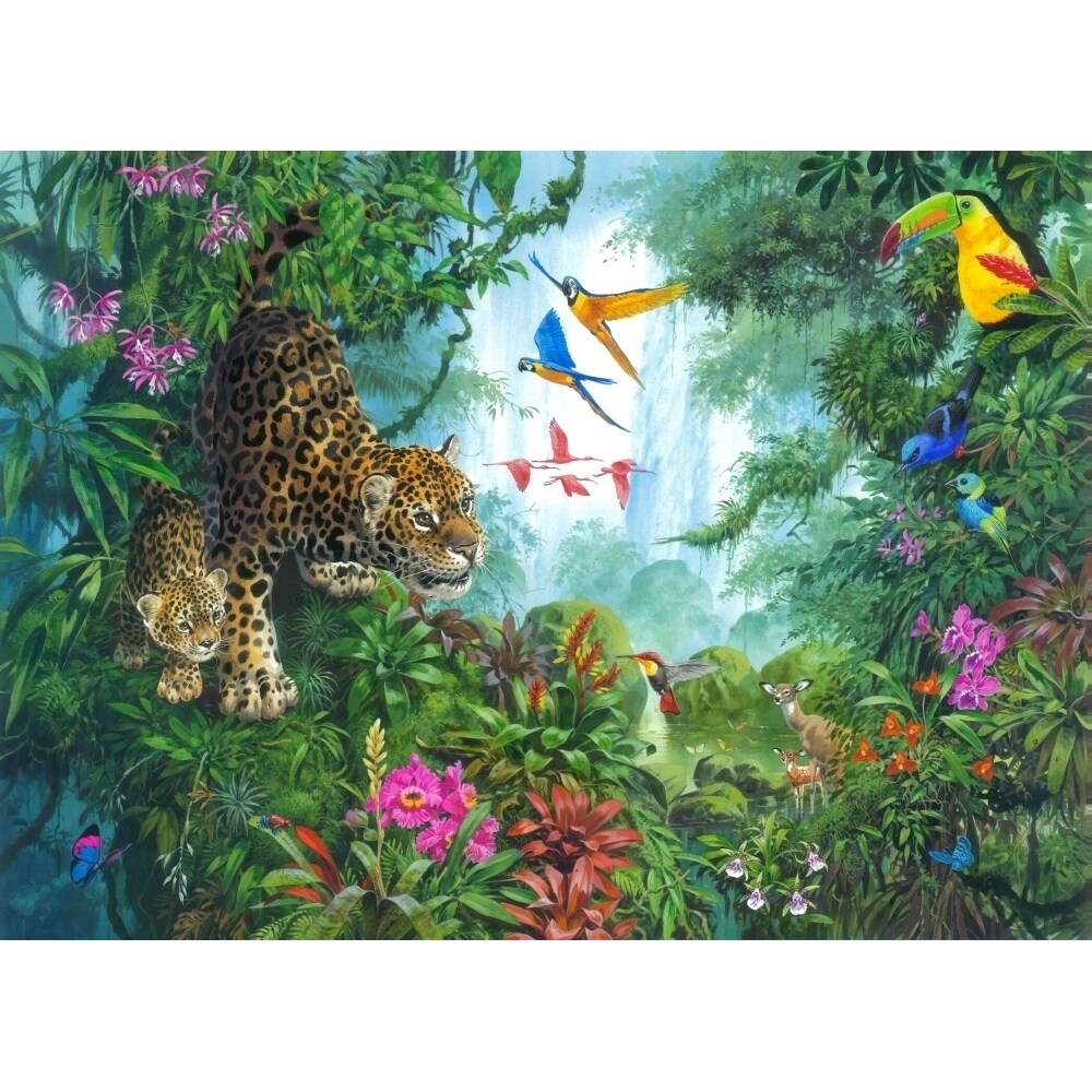 Jungle Jaguar Poster Print By John Francis