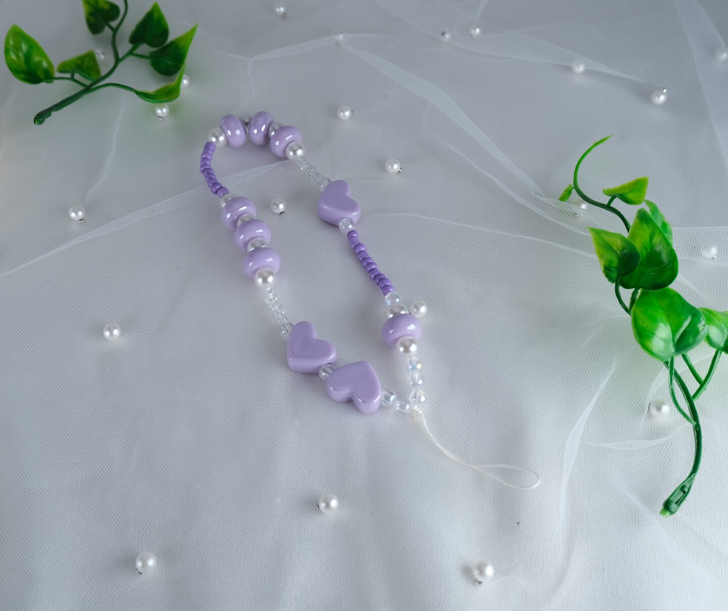 Vesaneae 5 Pieces Phone Beads, Phone Charms Chains, Phone Charm Beaded, Colorful Bead Phone Charm, Phone Chain Keychain, Strap For Women Girls, Women Fashion Phone Lanyard, Beaded Phone Lanyard