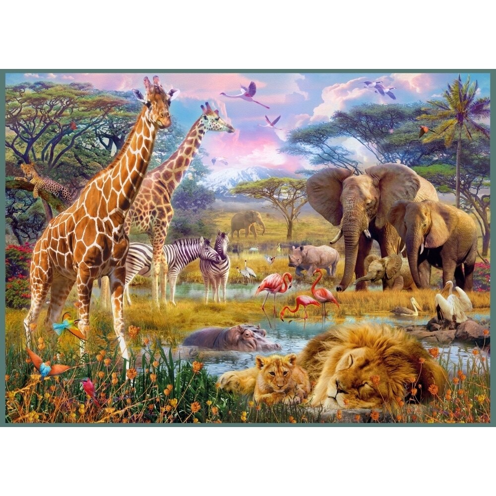 Savannah Animals Poster Print By Jan Patrick