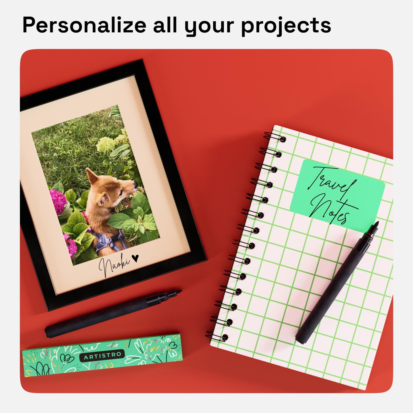 2 Gold Acrylic Paint Pens for Rock Ceramic Wood Glass Metal Fabric Plastic - 0.7mm Metallic Paint Markers Ideal for Scrapbooking DIY Crafts Art Projects