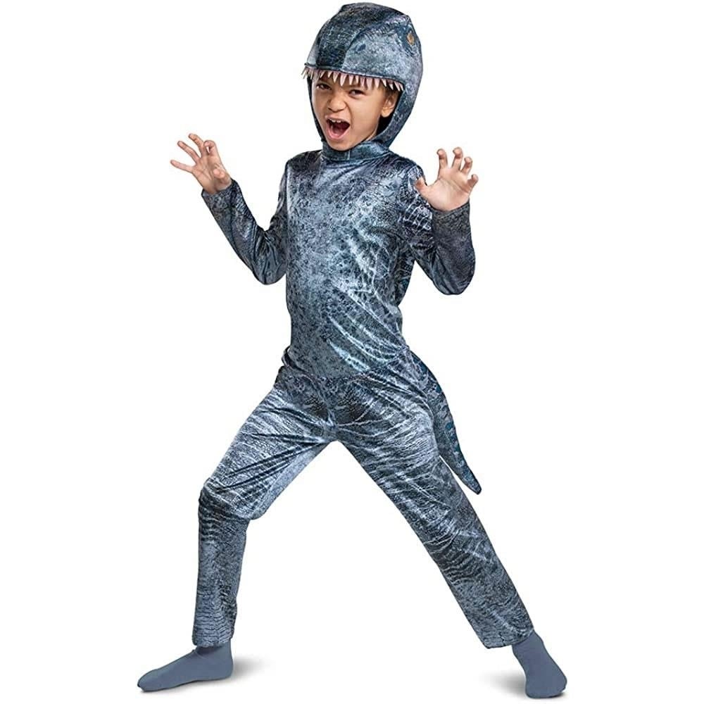 Disguise Blue Velociraptor Dinosaur size S 2T Toddler Costume Jurassic World Official
