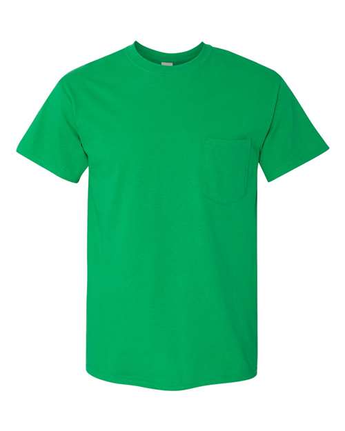 Gildan® Heavy Cotton Pocket Crewneck Short Sleeve T-Shirt