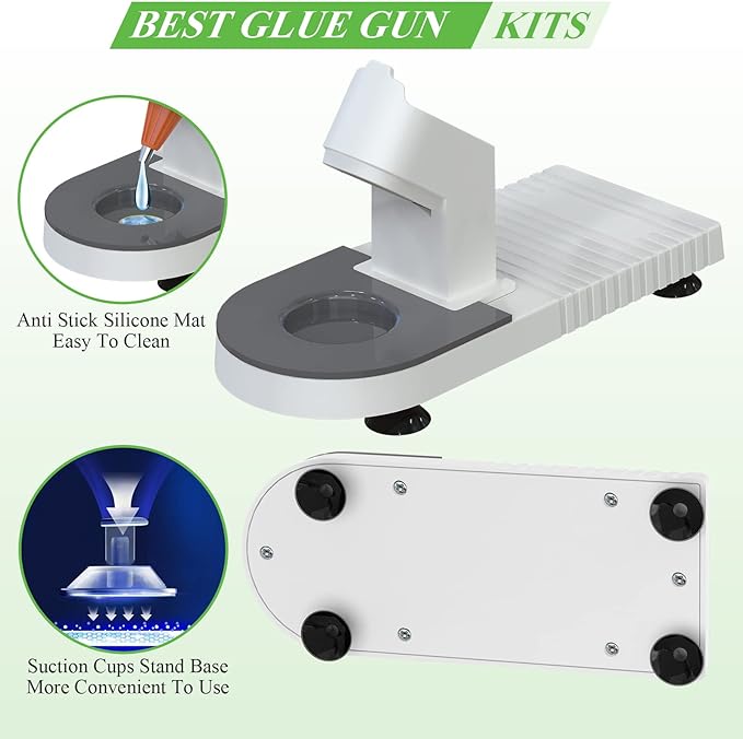 Unornamented Glue Gun Set