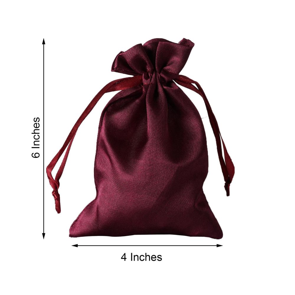 60 pcs 4x6 Satin Favor Drawstring Bags | Michaels