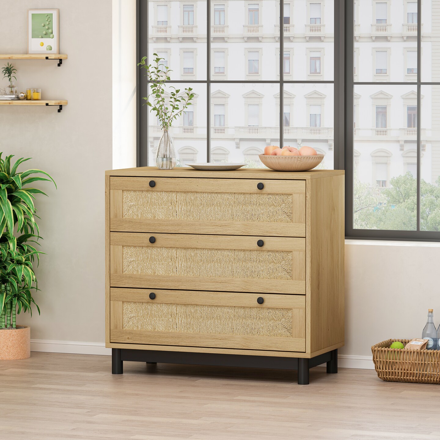 Elegant 3-Drawer Storage Cabinet | Upgrade Any Room