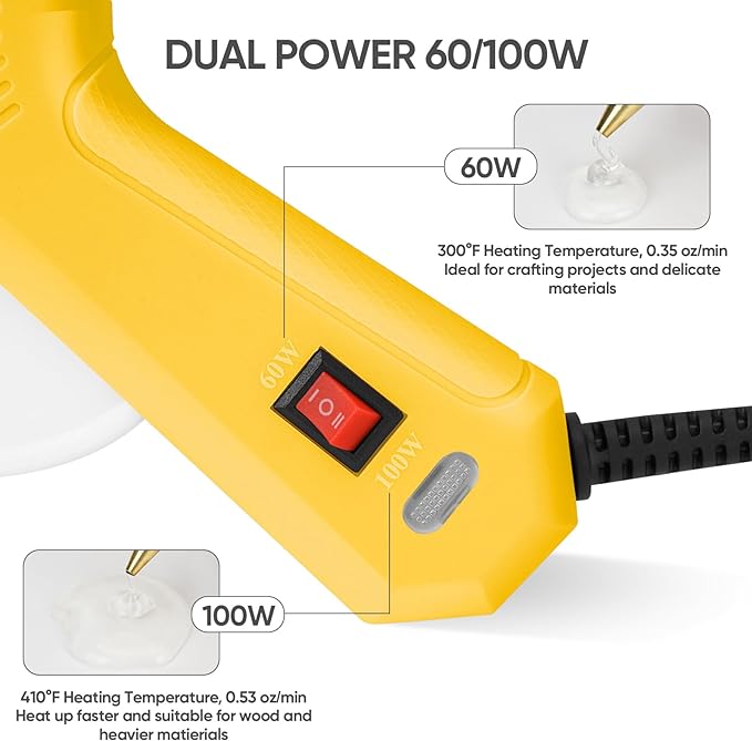 Sturdy Glue Gun with Glue Sticks