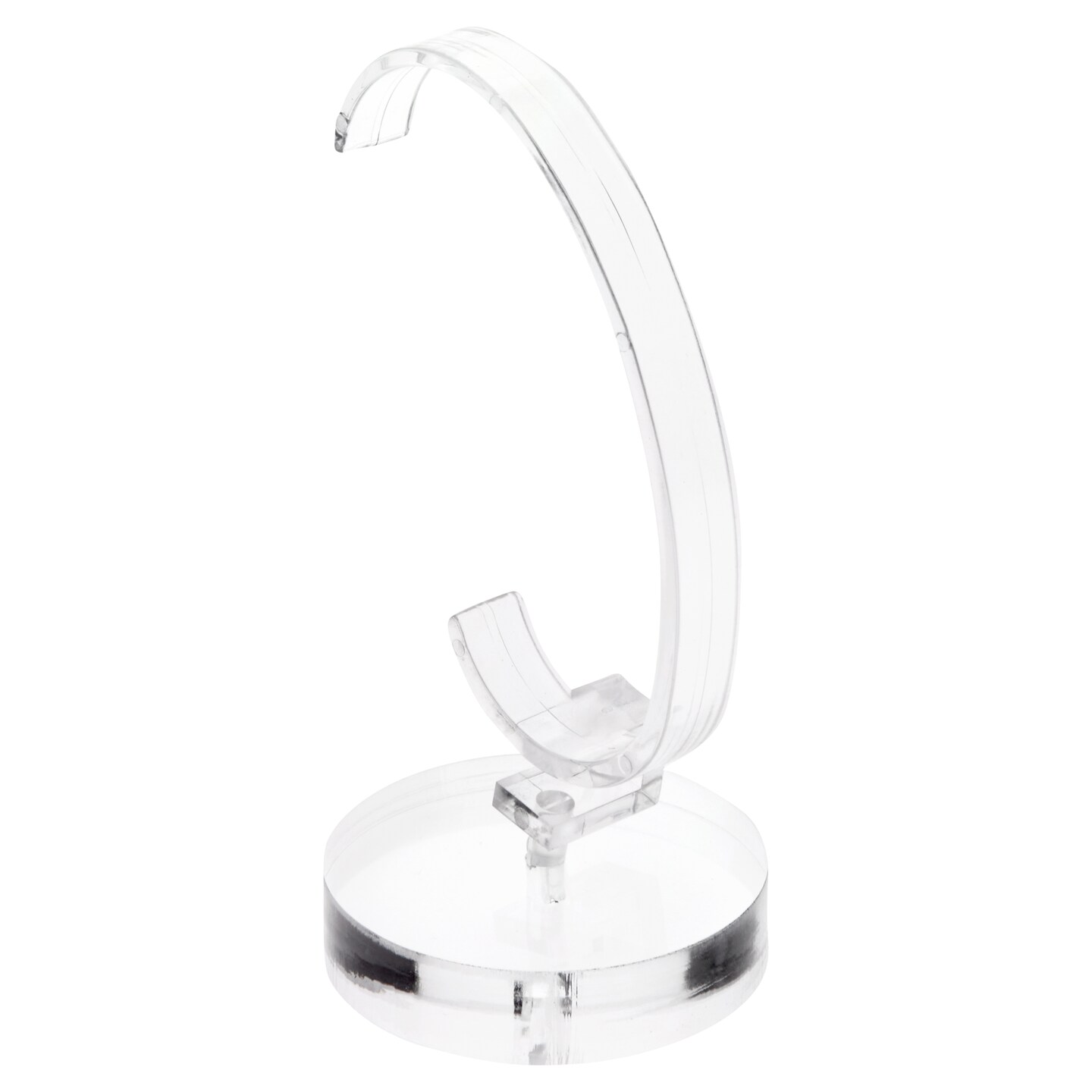 Plymor Clear Acrylic Watch Display Stand, 2&#x22; Round x 4&#x22; H