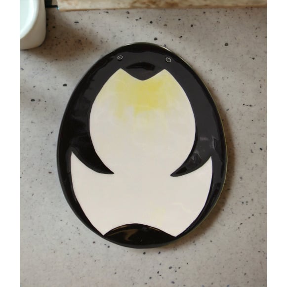 kevinsgiftshoppe Ceramic Penguin Soap Dish Home Decor   Vanity Decor