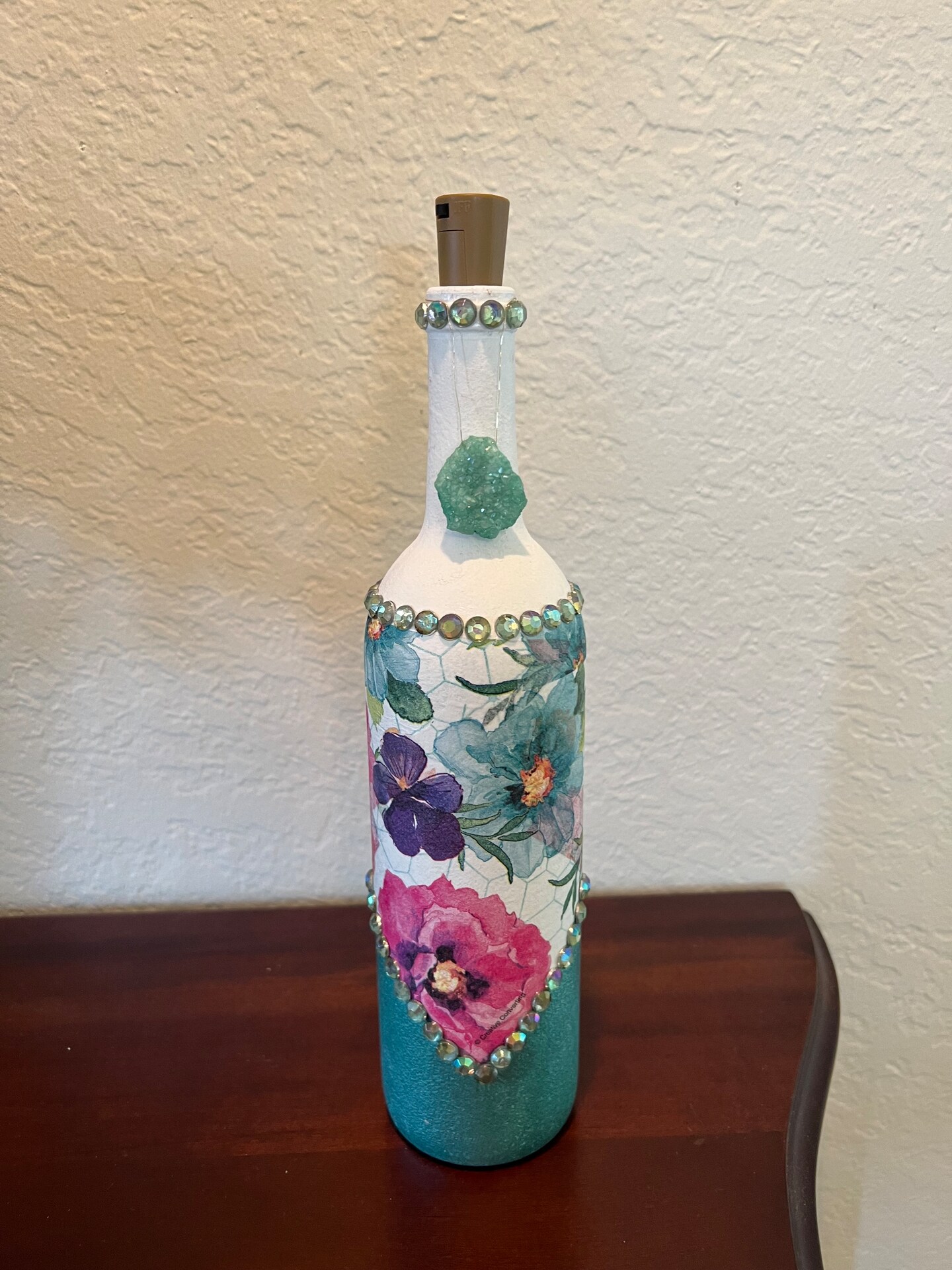 product name is Turquoise Bottle Light (Item 42)