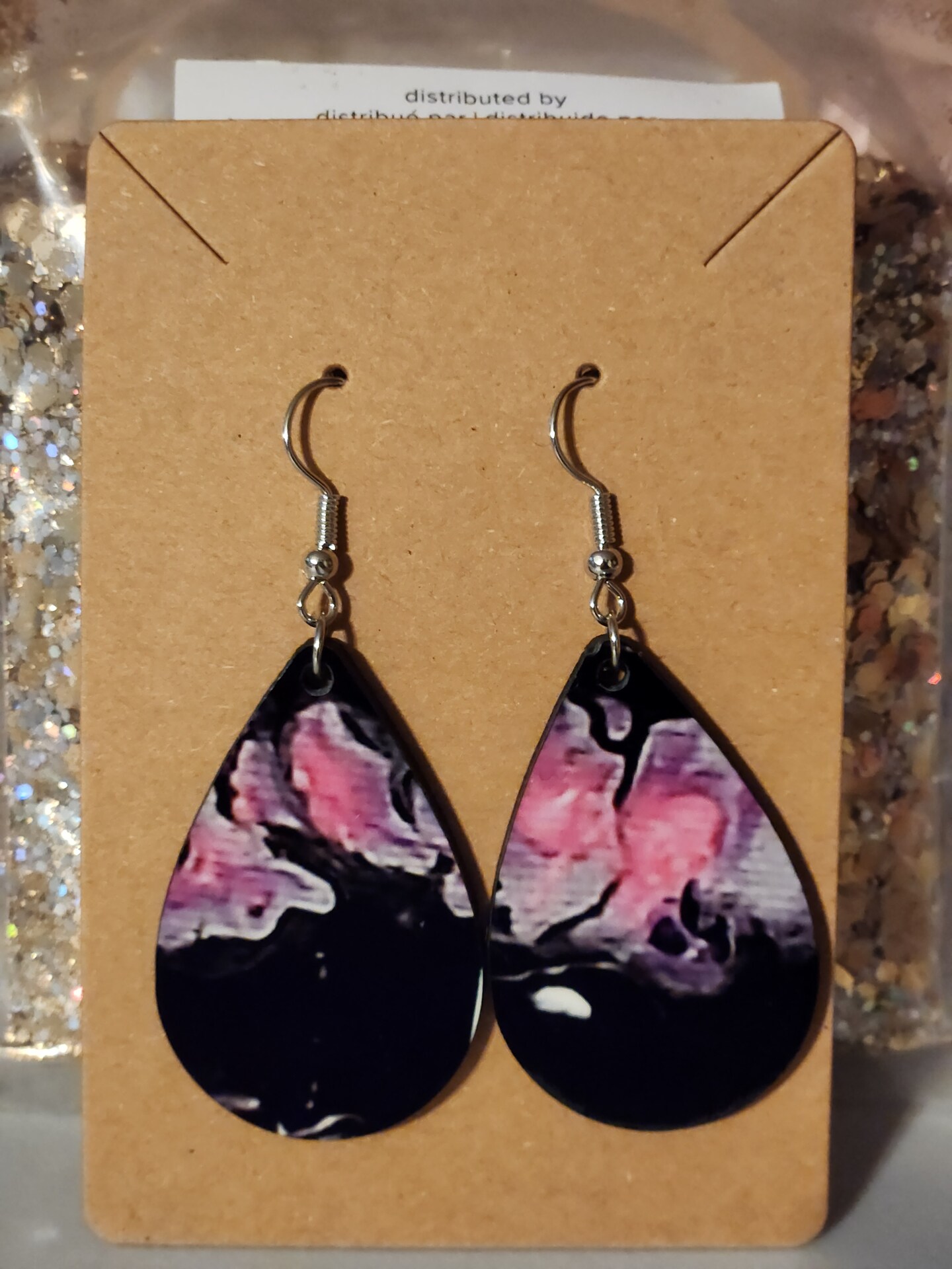 Wisdom of the Earth 　ファー・ダグラス Teardrop Earrings Abstract11 | MakerPlace by Michaels