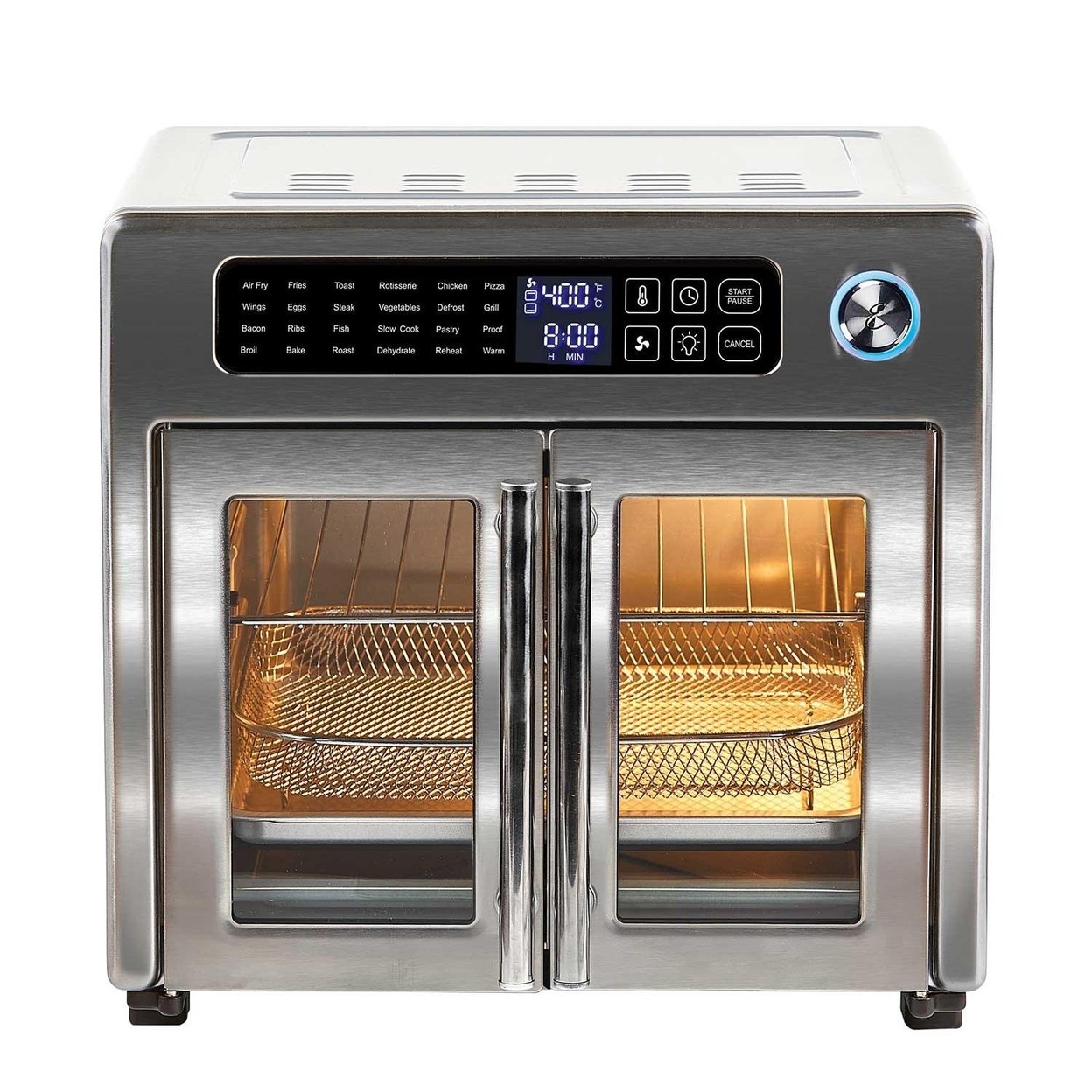 Emeril Lagasse Stainless Steel 10-In-1 French Door Airfryer 360
