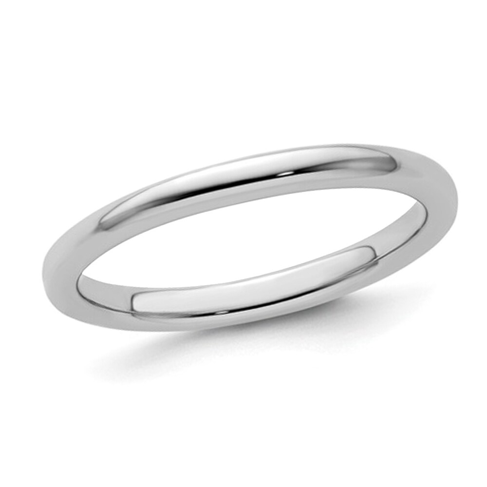Gem And Harmony Classic Sterling Silver Ring Band (2.5mm)