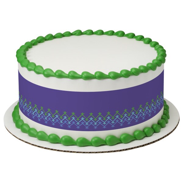 Felicitaciones por tu Graduaci&#xF3;n Sarape Edible Cake Topper Image Strips