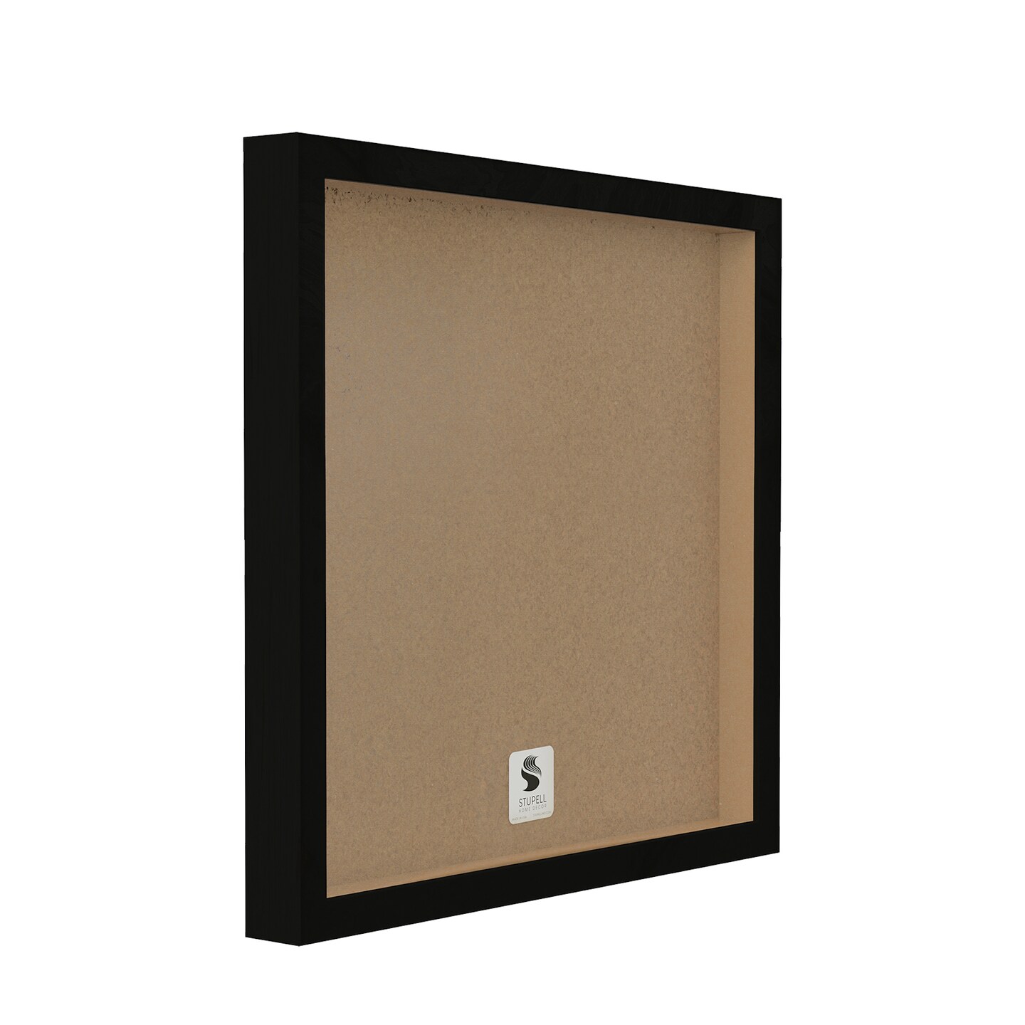 Stupell Industries Easter Bunny Spring Flowers & Eggs Black Framed Giclee Art