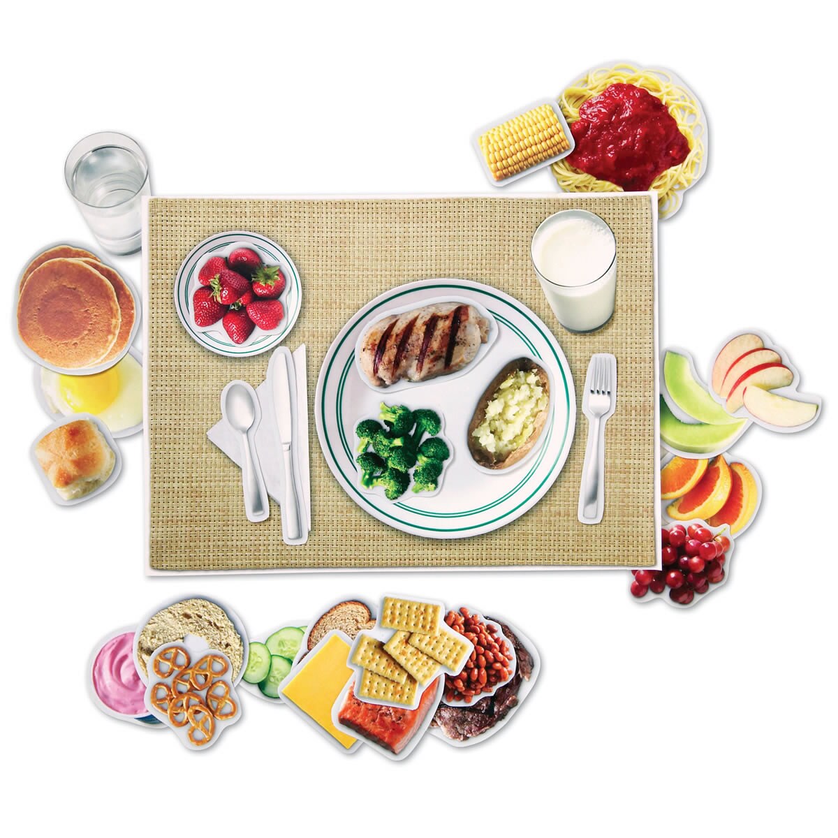 Learning Resources Magnetic Healthy Food Set