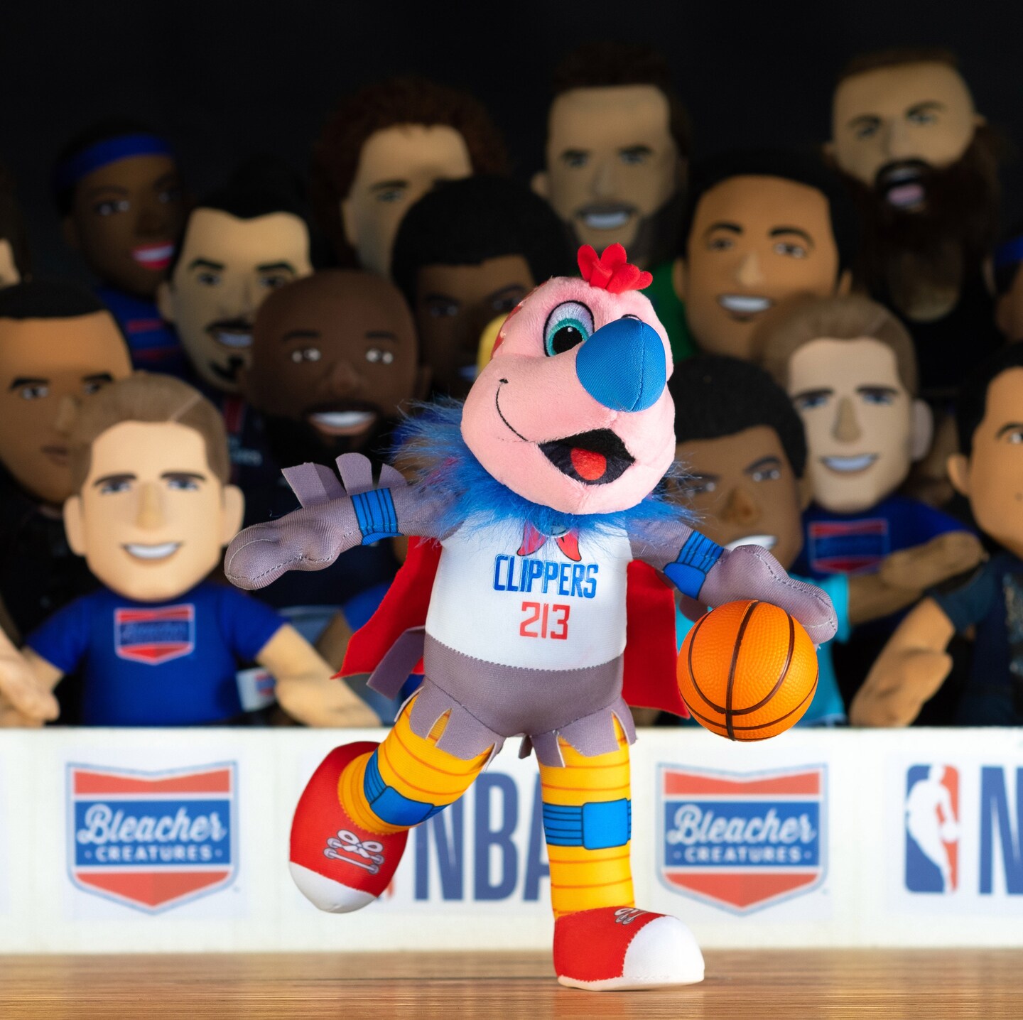 Bleacher Creatures Los Angeles Clippers Chuck The Condor 10&#x22; Mascot Plush Figure