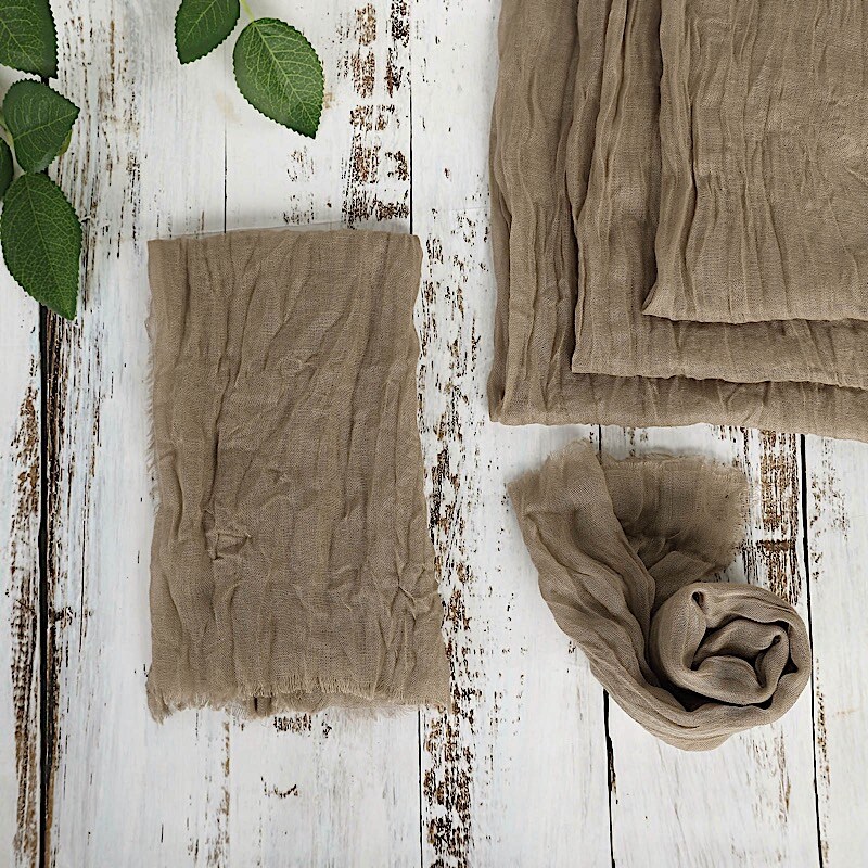 10 Cheesecloth Gauze Cotton Dinner Table Napkins Michaels