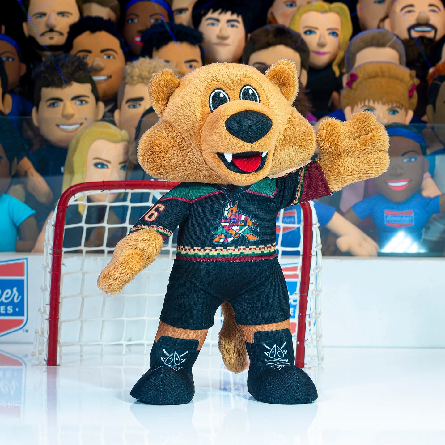 Bleacher Creatures Arizona Coyotes Howler 10" Mascot Plush Figure