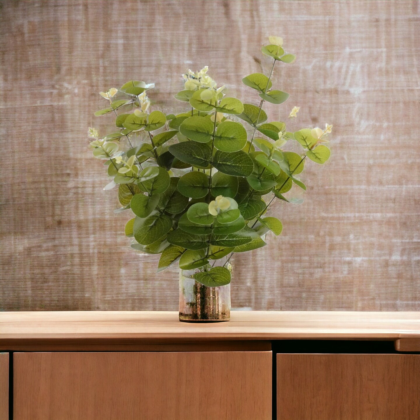 24-Pack: 20" Realistic Eucalyptus Bush with 75 Leaves, Floral Home by Artificial Flowers