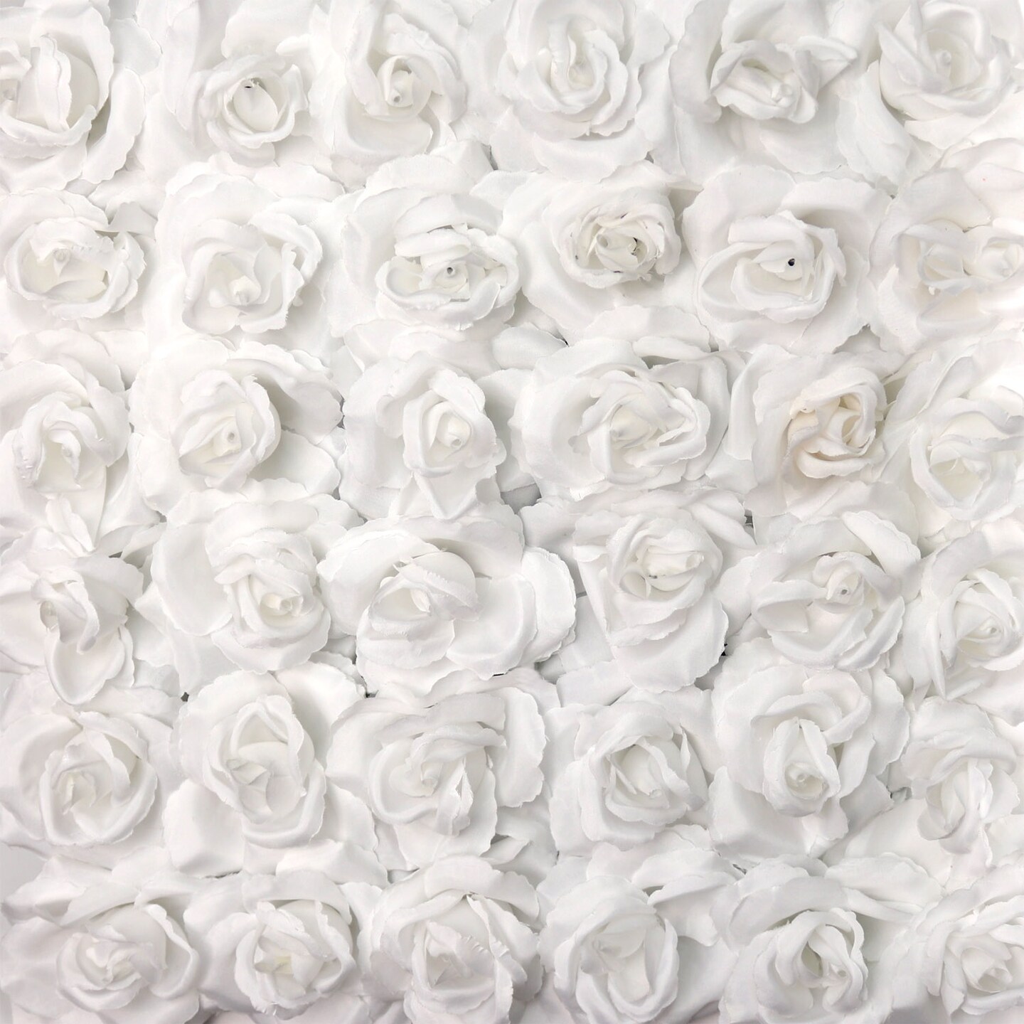 100-Pack: Soft White Silk Rose Picks, 8&#x22; Stems, 3&#x22; Wide by Floral Home&#xAE;
