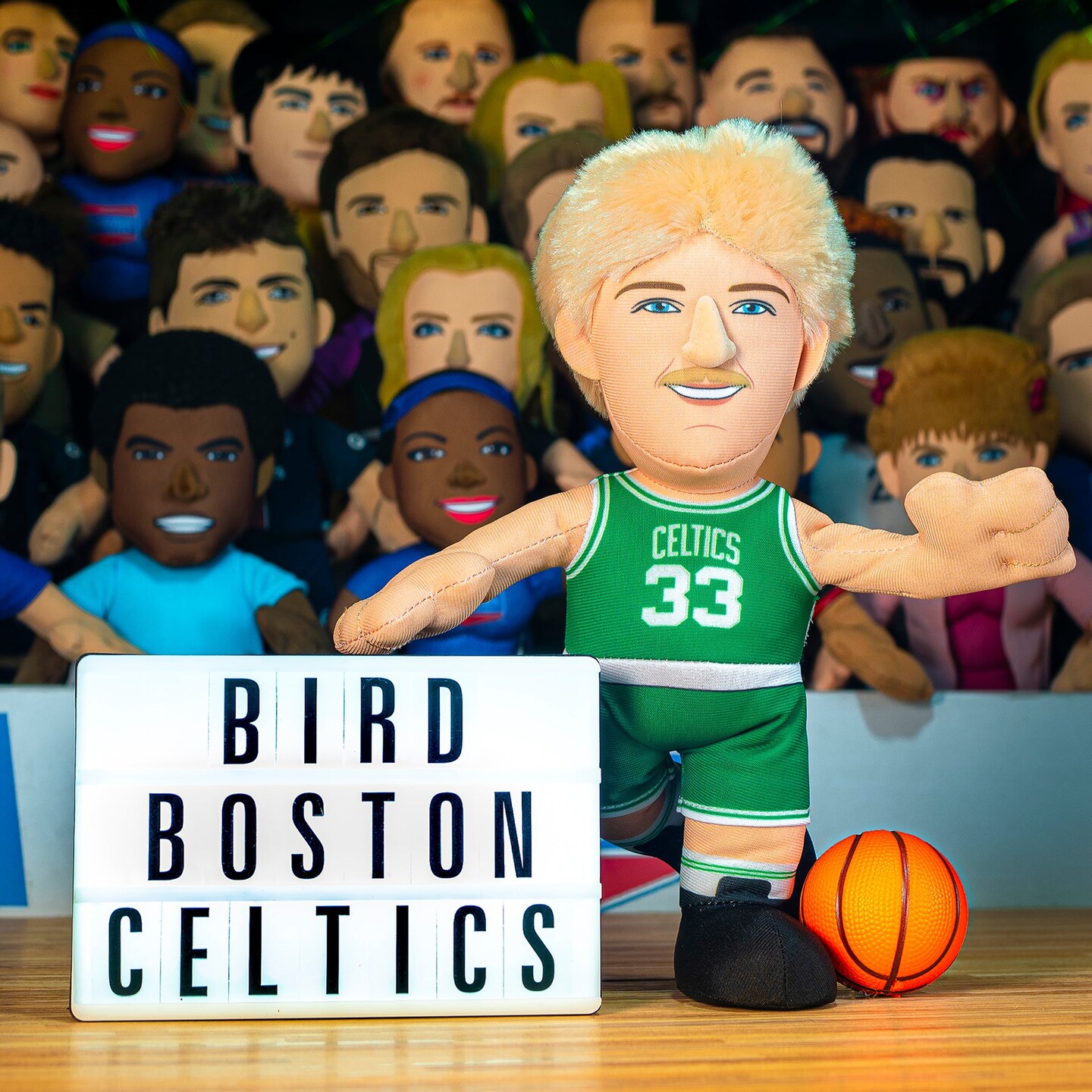 Bleacher Creatures Boston Celtics Larry Bird 10&#x22; Plush Figure