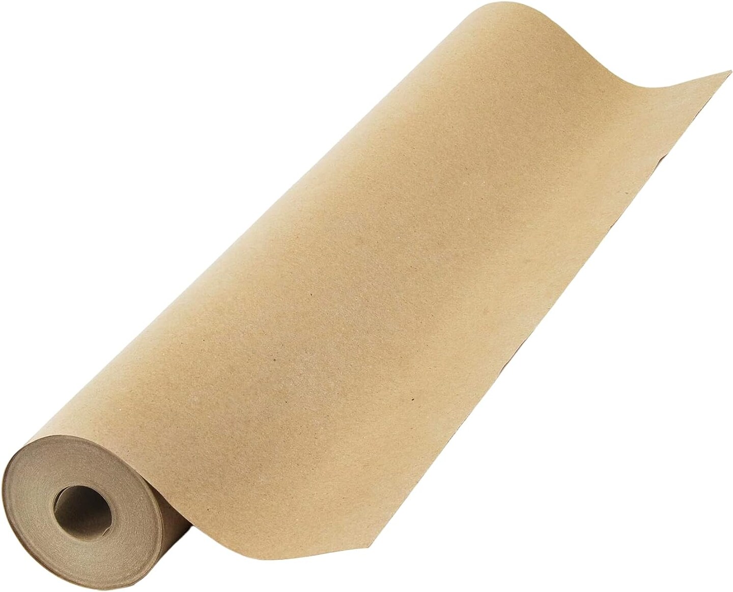 Brown Kraft Paper Roll 17.75&#x201D; x 1200&#x201D; (100ft) Made in USA- Ideal for Gift Wrapping, Packing Paper for Moving, Art Craft, Shipping, Floor Covering, Table Runner, 100% Recycled Material