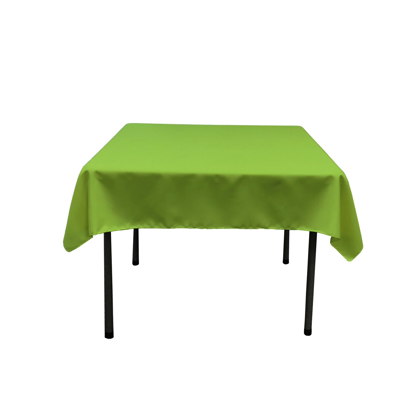 58 x 58 Inch Square Tablecloth Polyester Poplin Durable Event and Dining Linen