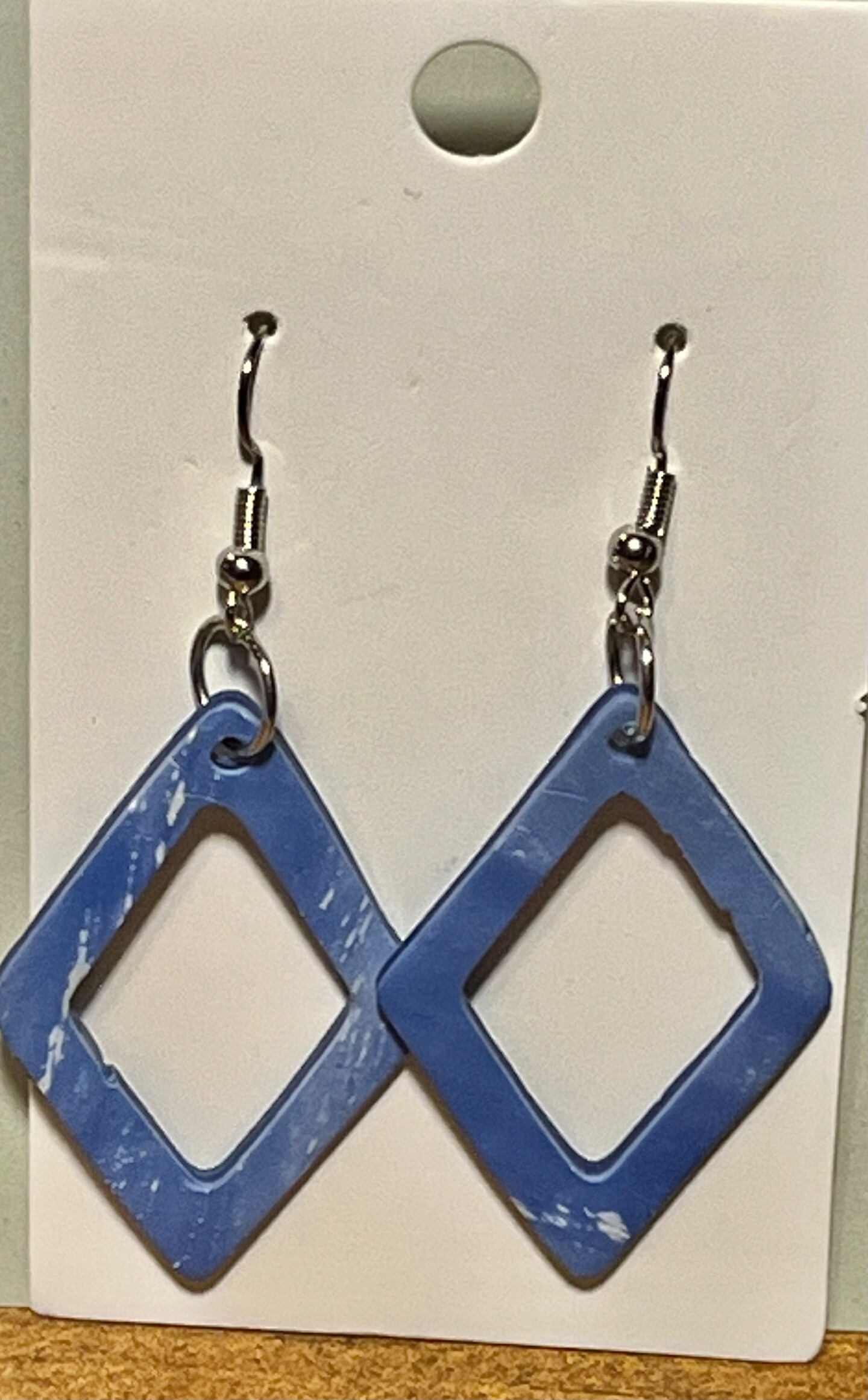 Blue Diamond Earrings MakerPlace by Michaels