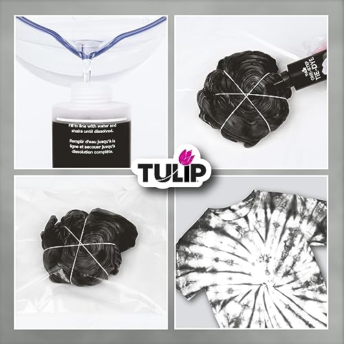 Tulip One-Step Tie-Dye Kit Tulip Fabric Dye Open Stock 21764 Fdy Opstk Black 3/36