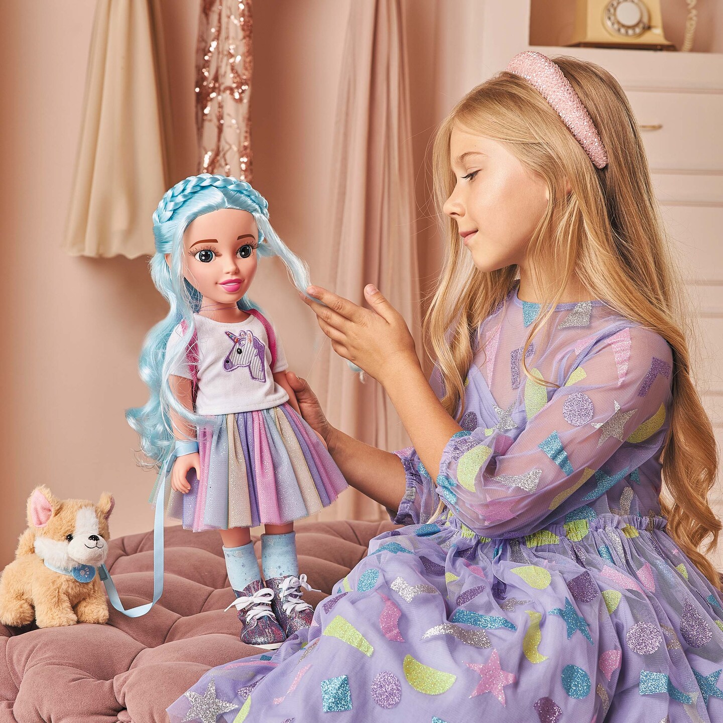 Beauty Star Dolls: Artsy Girl. Where Fashion, Fun, and Furry Friends Unite!