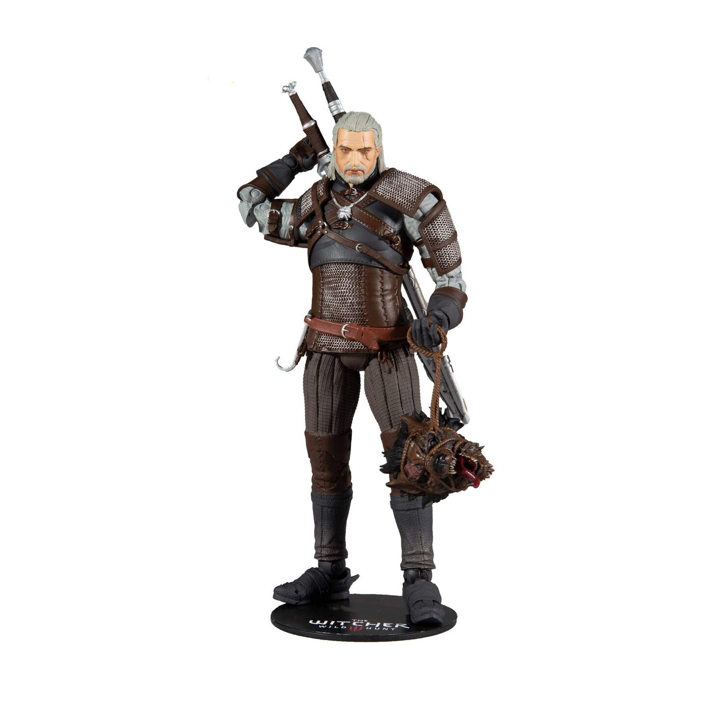 McFarlane Toys McFarlane - Witcher Gaming 7 Figures 1 - Geralt of Rivia, Brown