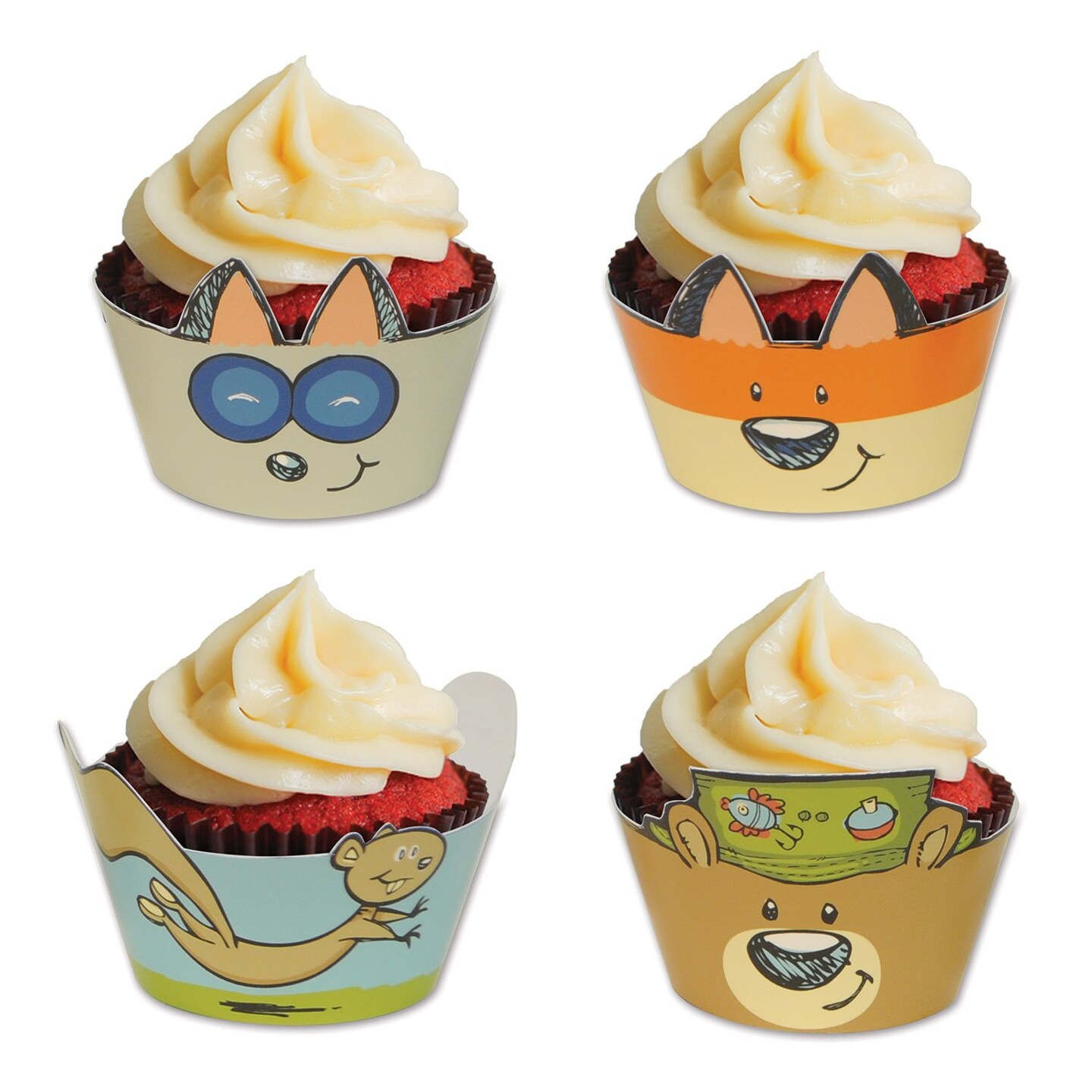 Woodland Friends Cupcake Wrappers Michaels