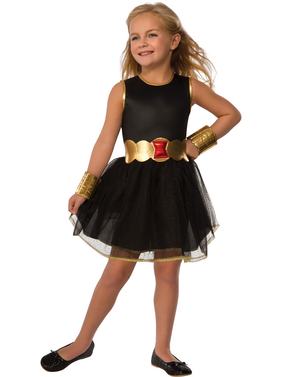 Deluxe Kid's Girls Black Widow Costume Dress, Size: L | Michaels Deluxe Kid's Girls Black Widow Costume Dress, Size: L | Michaels