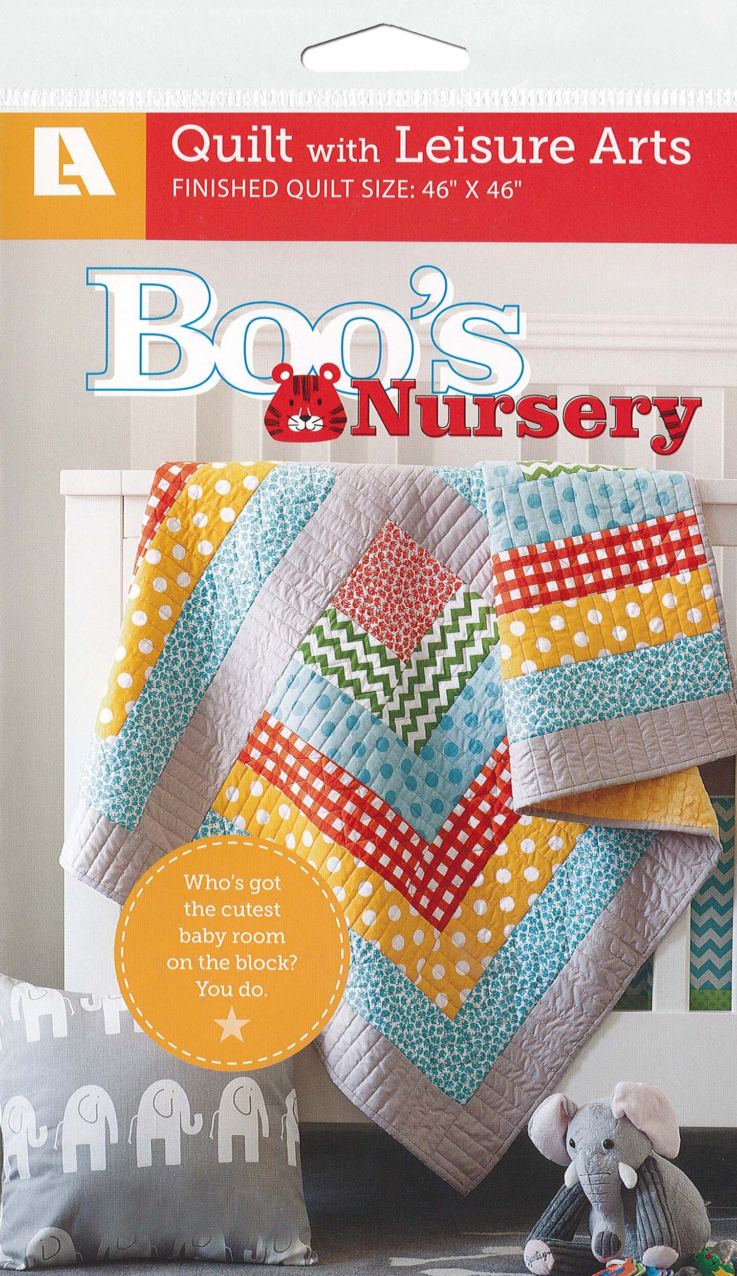 Leisure Arts Boo&#x27;s Nursery Quilt Quilting Pattern
