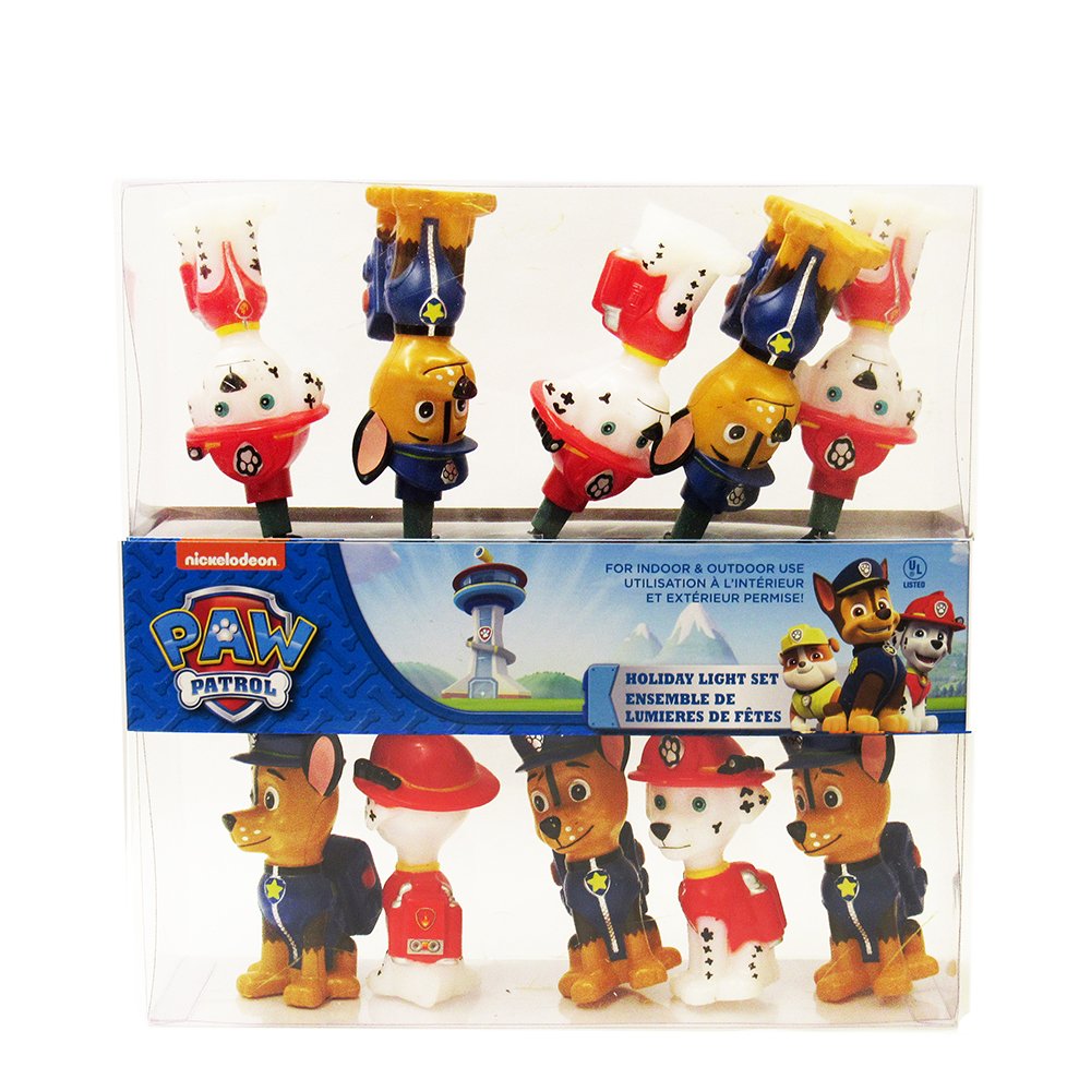 Nickelodeon Kurt S. Adler, Inc. PP9174 Kurt Adler 10-Light Paw Patrol Light Set