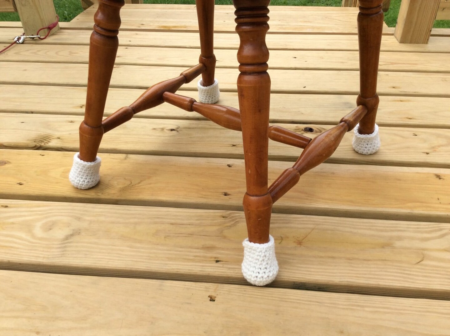 Crochet Chair Socks , Set of Four , Floor Protectors