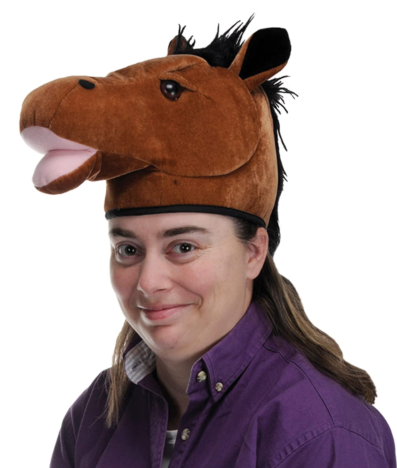 Plush Horse Head Hat Michaels