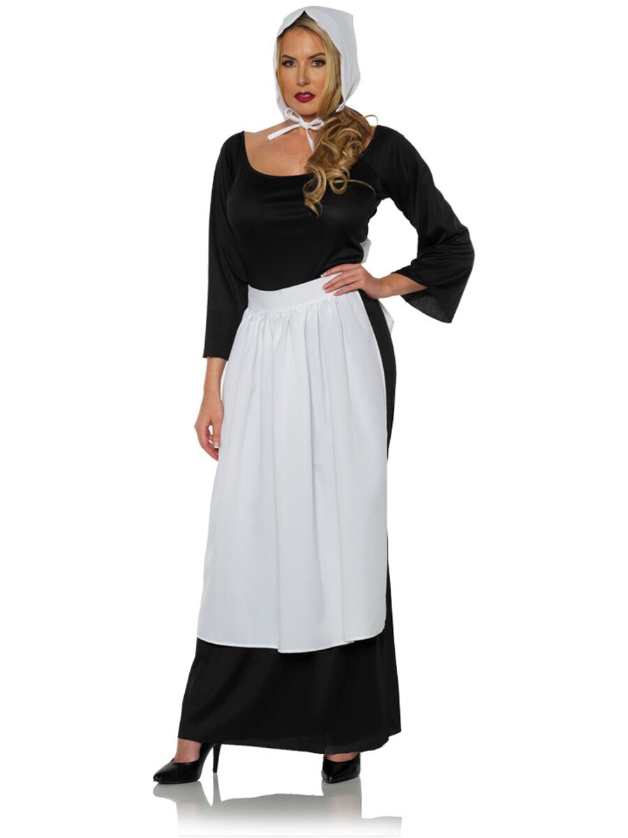 Adults Prairie Girl Colonial Apron Costume Accessory Kit