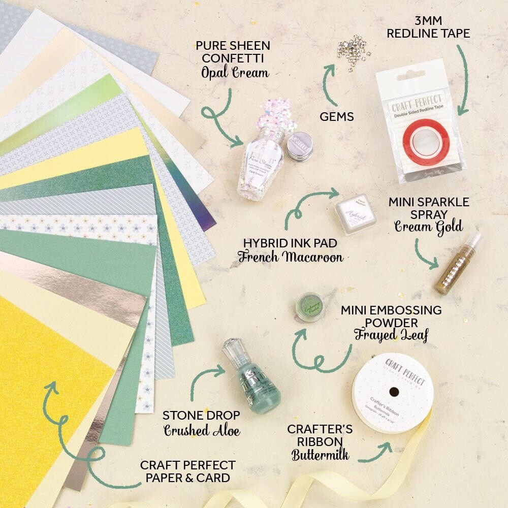 Tonic Studios Craft Kit-Delicate Decor