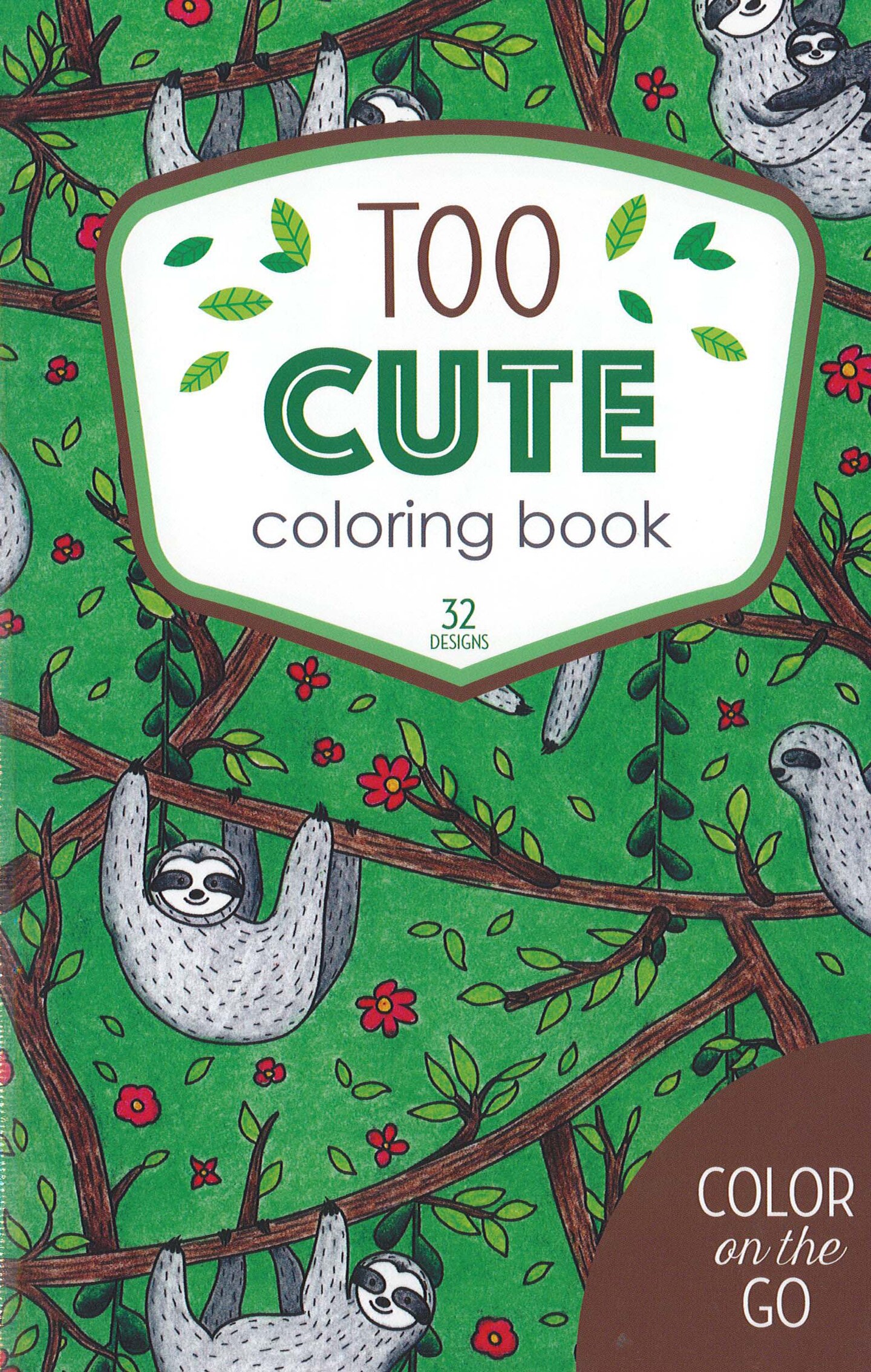 Leisure Arts Color Go Too Cute Coloring Book