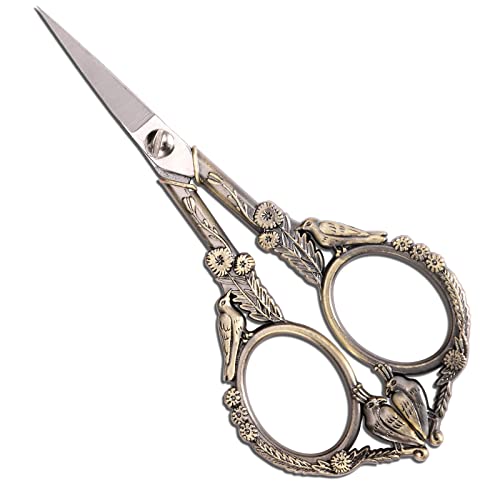 Small Precision Embroidery Scissors Stainless Steel Sharp Pointed