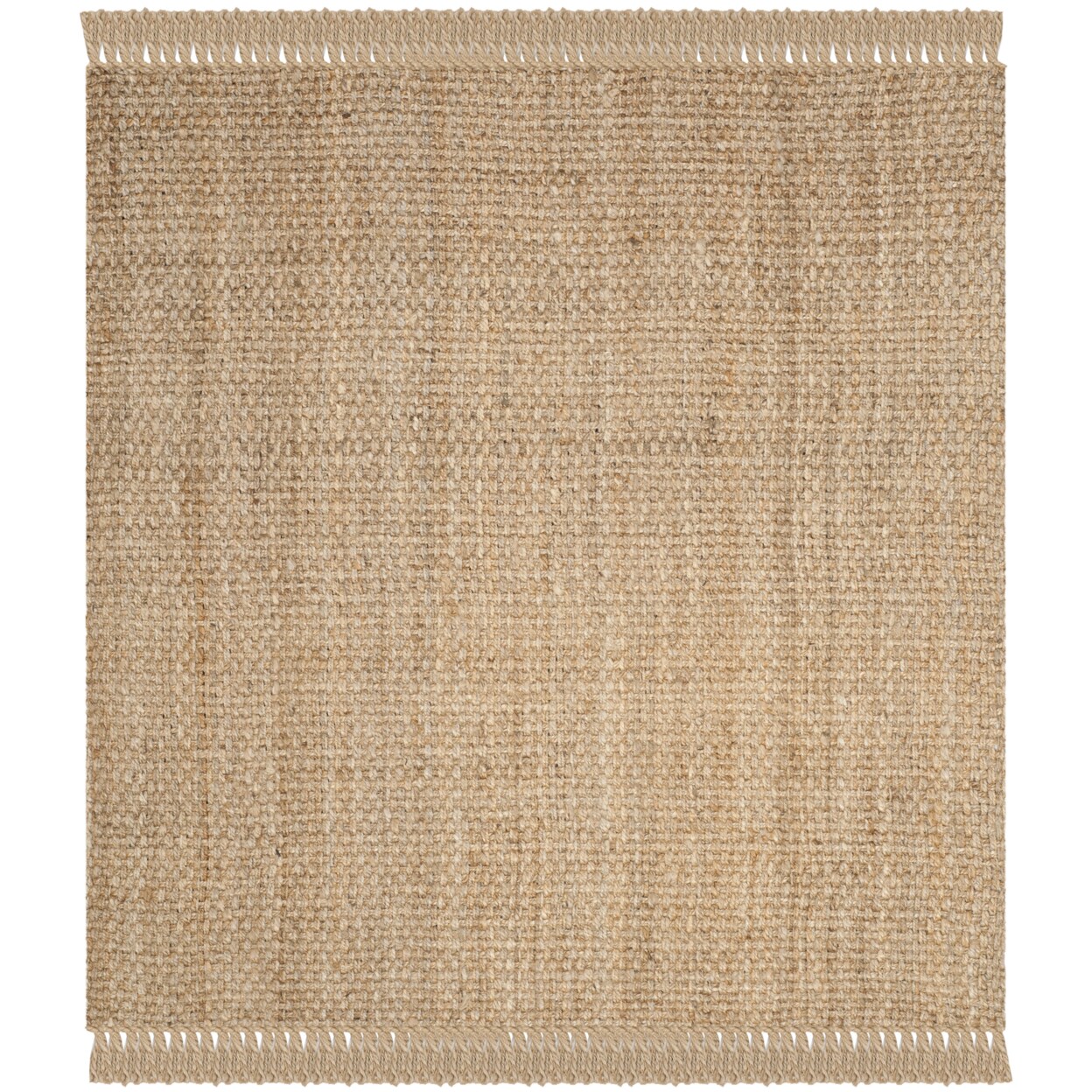 Safavieh Natural Fiber Nf467A Handwoven Natural Rug Area Rug Carpet Jute Shag