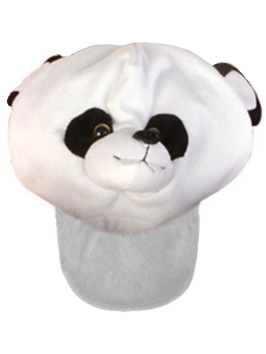 Adults Kids Plush Adjustable Panda Animal Zoo Baseball Cap Hat Costume Accessory