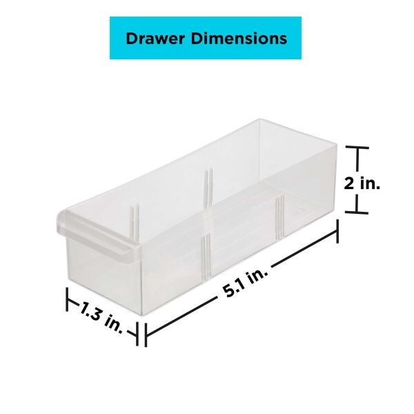 BLACK+DECKER Storage Organizer, 30 Drawer Modular Storage System, Easily Stackable (BDST40730FF)