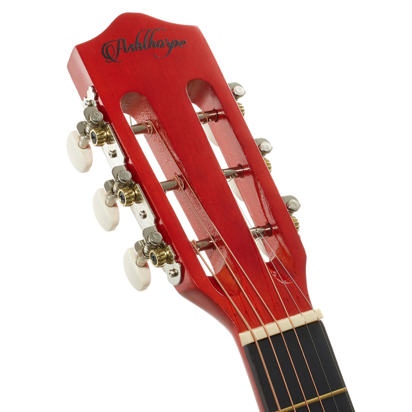 Ashthorpe Beginner Acoustic Guitar Package, Basic Starter Kit w/ Gig Bag, Strings, Strap, Tuner, Picks