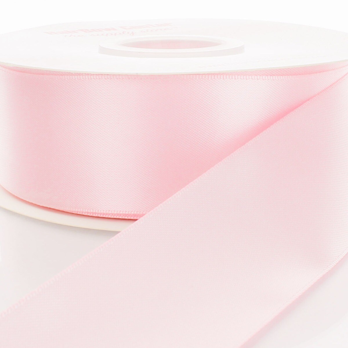 MEEDEE Baby Pink Satin Ribbon 3/8 Inch Light Pink Ribbon Double Faced Satin  R