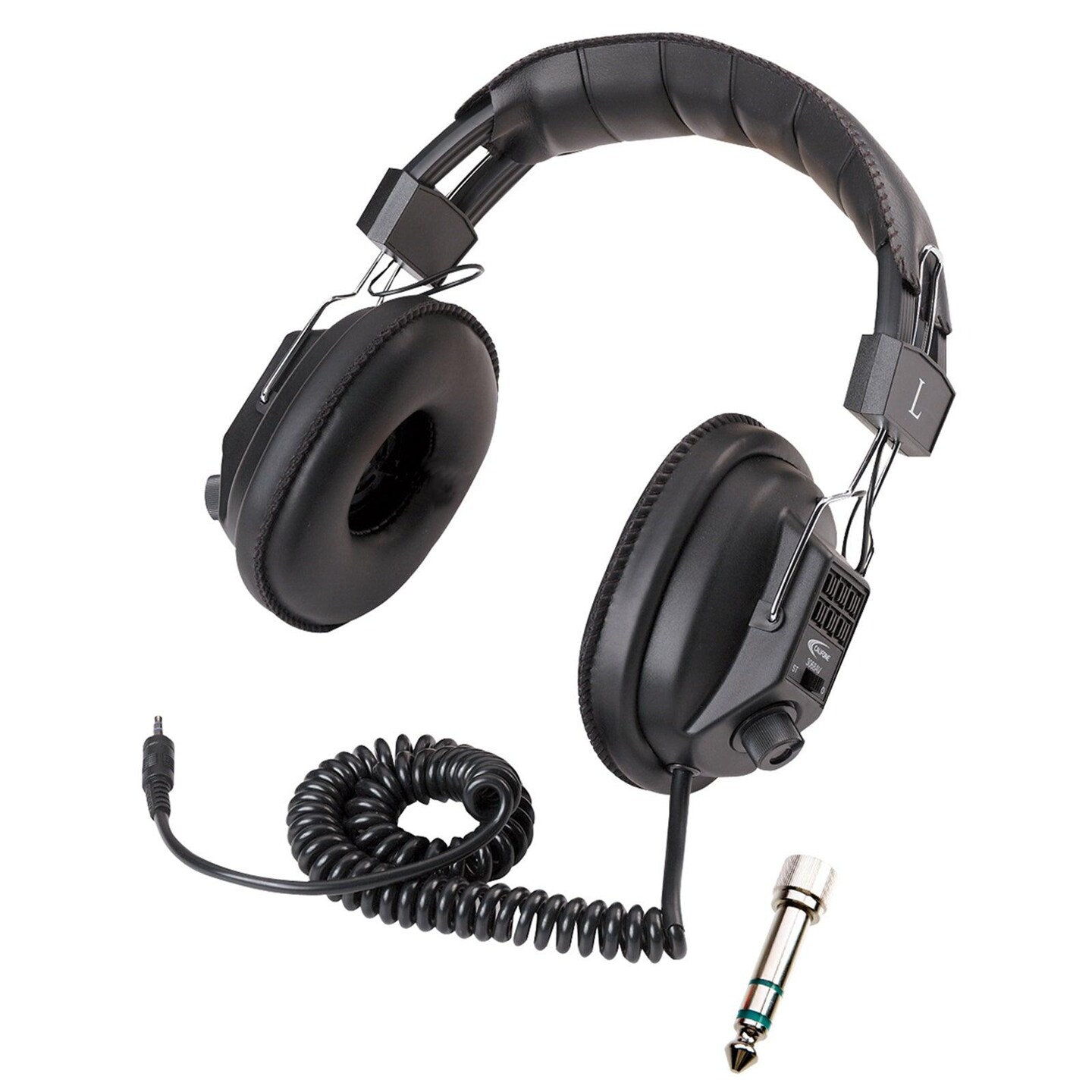 Switchable Stereo/Mono Headphone, with 3.5mm plug and 1/4&#x22; adapter