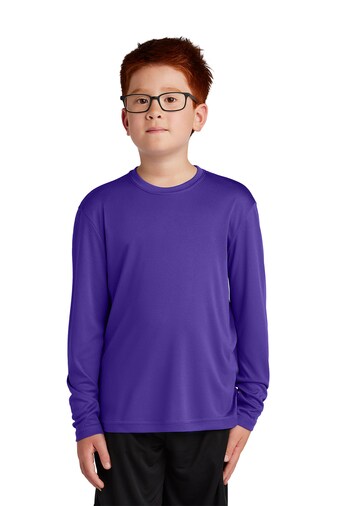 24 Pack: Sport-Tek&#xAE;Youth Long Sleeve PosiCharge Competitor Tee