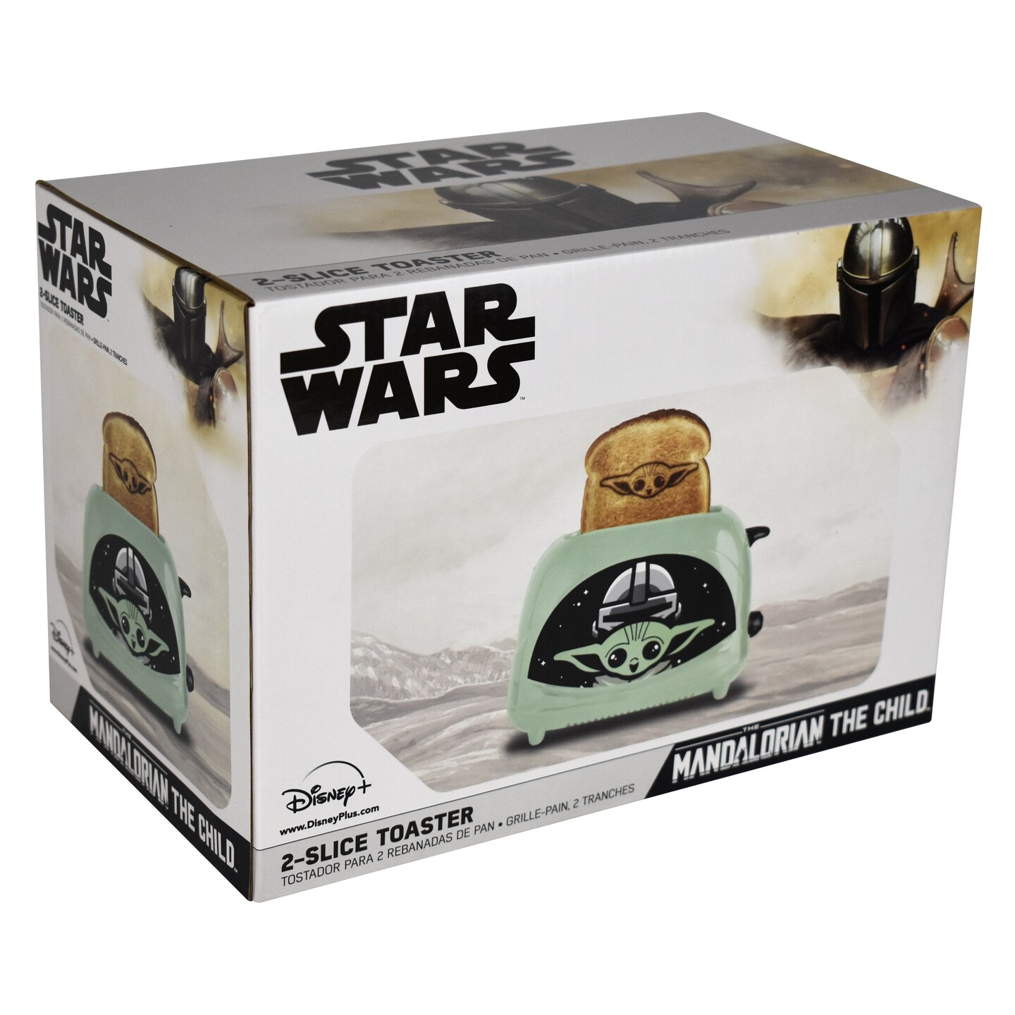 Uncanny Brands Star Wars The Mandalorian The Child 2-Slice Toaster