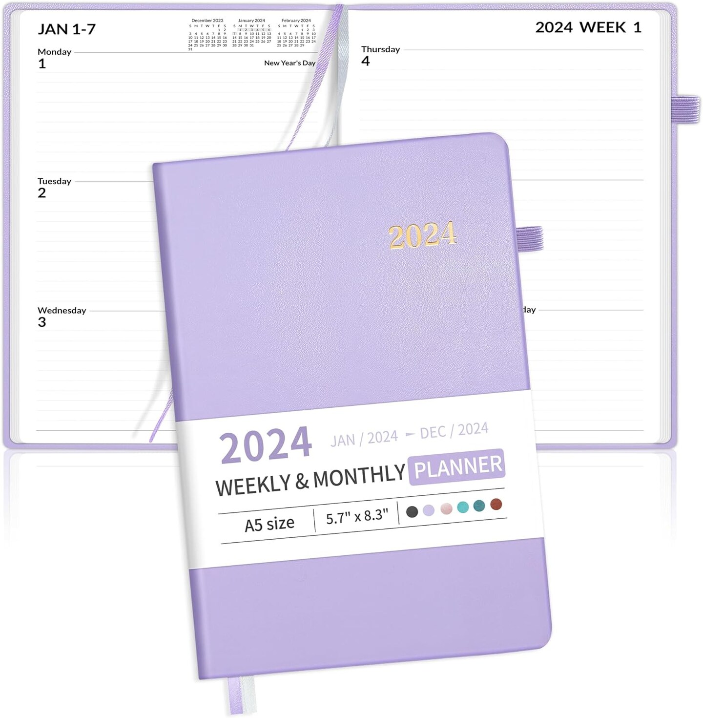 Small Hard Cover Planner